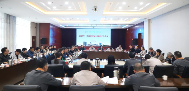 省物產集團召開2025年一季度經(jīng)濟運行調度工作會議