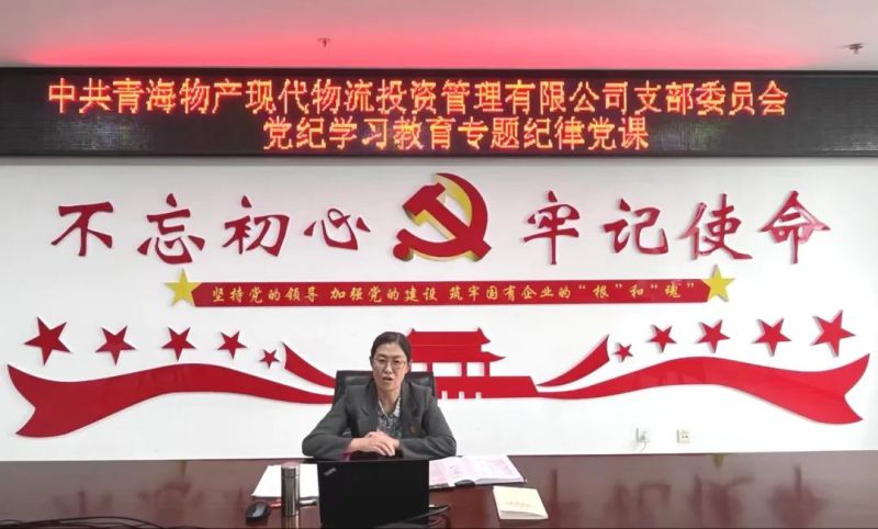 嚴明紀律作風 永葆政治本色&mdash;&mdash;集團黨委書記、董事長劉玲同志講授專題紀律黨課
