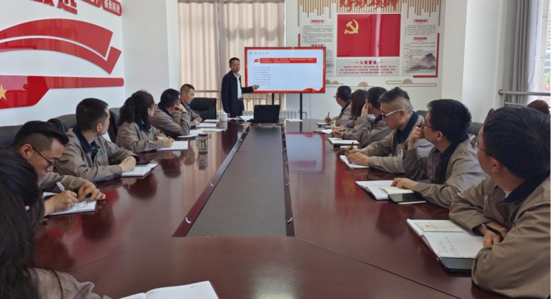 恪守&ldquo;六大紀(jì)律&rdquo; 筑牢思想根基&mdash;&mdash;集團(tuán)黨委委員、紀(jì)委書(shū)記赴朝物開(kāi)投公司黨支部講授專題黨課